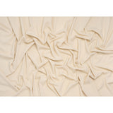 Stretch Polyester Crepe Double Knit - Horn - Designer Deadstock