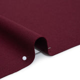 Stretch Polyester Crepe Double Knit - Jeweled Wine - Designer Deadstock