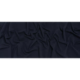Stretch Polyester Ottoman Knit - Navy Blazer - Designer Deadstock