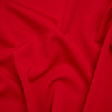 Stretch Polyester Scuba Knit - Red - Designer Deadstock