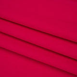 Stretch Polyester Crepe Double Knit - Hot Magenta - Designer Deadstock