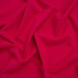Stretch Polyester Crepe Double Knit - Hot Magenta - Designer Deadstock