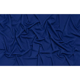 Stretch Polyester Crepe Double Knit - Electric Blue - Designer Deadstock