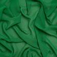 Polyester Chiffon - Grass Green - Designer Deadstock