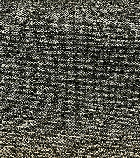 Robert Allen Jacquard Mystic Ebony Black Polyester Fabric - Ebony With Light Gold Design, 58" Width (1 Yard)