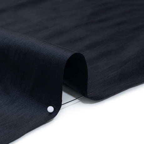 Polyester and Nylon Taffeta - Luscious Navy - Designer Deadstock
