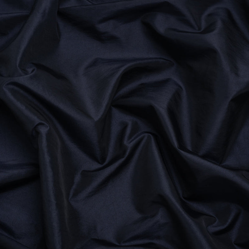 Polyester and Nylon Taffeta - Luscious Navy - Designer Deadstock