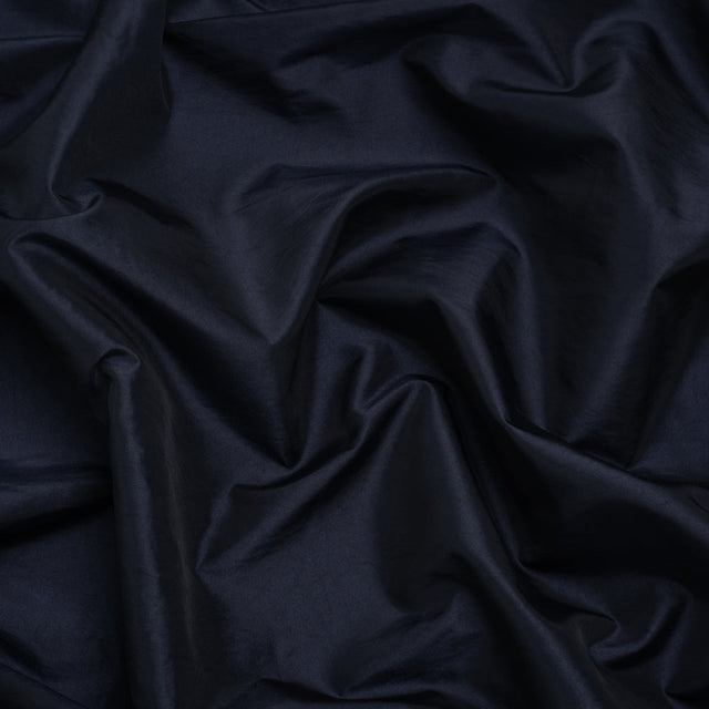 Polyester and Nylon Taffeta - Luscious Navy - Designer Deadstock