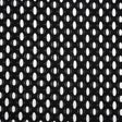 Nylon and Cotton Novelty Knit Re-Embroidered Lace - Oval Lattice - Designer Deadstock