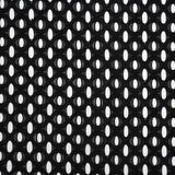 Nylon and Cotton Novelty Knit Re-Embroidered Lace - Oval Lattice - Designer Deadstock