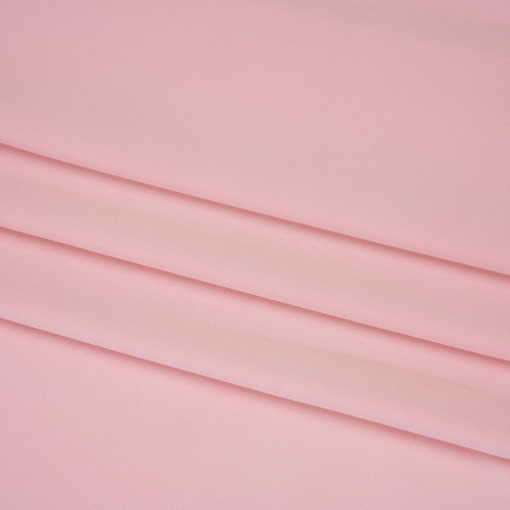 Stretch Polyester Jersey - Petal Pink - Designer Deadstock