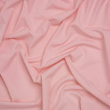 Stretch Polyester Jersey - Petal Pink - Designer Deadstock