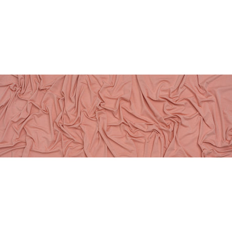 Stretch Viscose Jersey - Peony Pink - Designer Deadstock