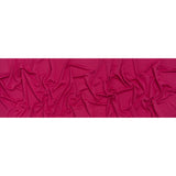 Stretch Polyester Crepe Knit - Magenta - Designer Deadstock