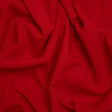 Stretch Polyester Crepe Double Knit - Red - Designer Deadstock