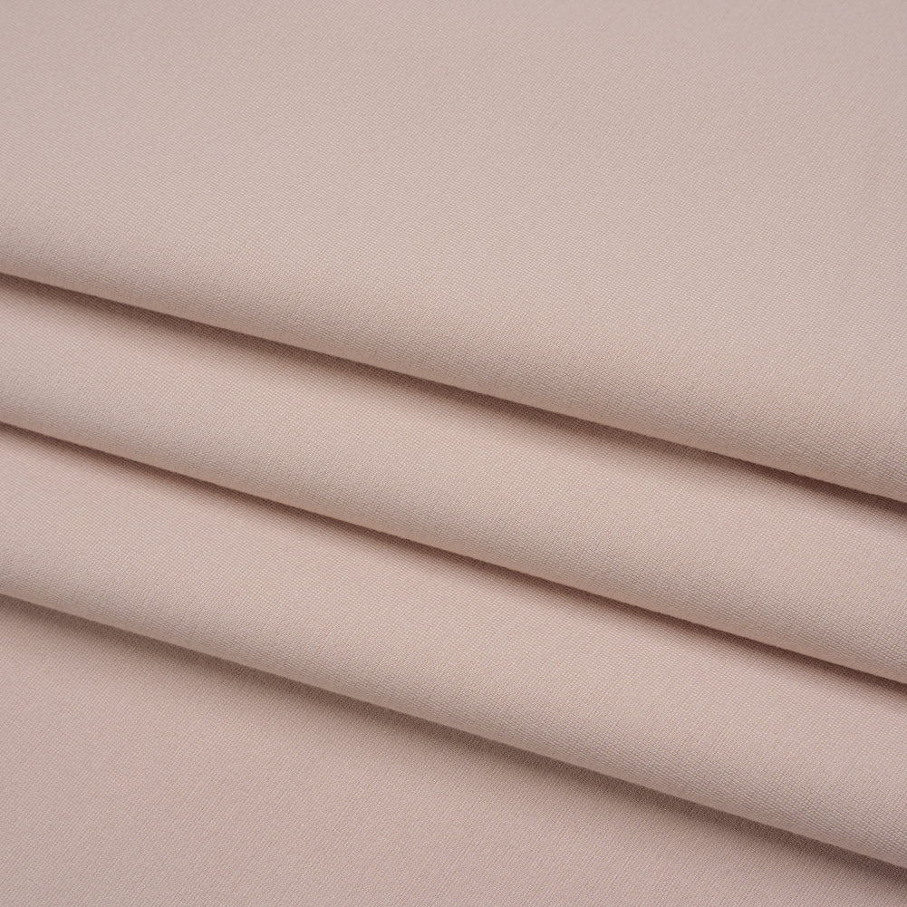Stretch Ponte Knit - Truffle Pink - Designer Deadstock