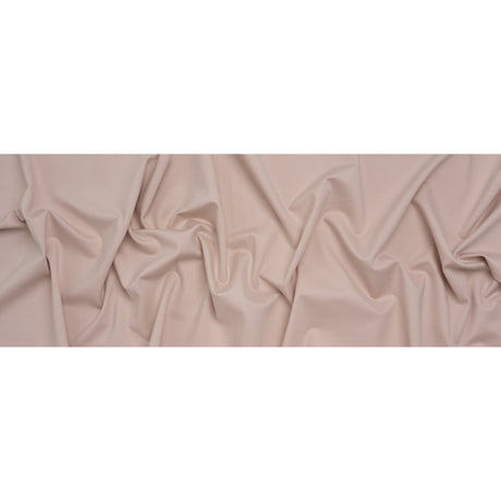 Stretch Ponte Knit - Truffle Pink - Designer Deadstock