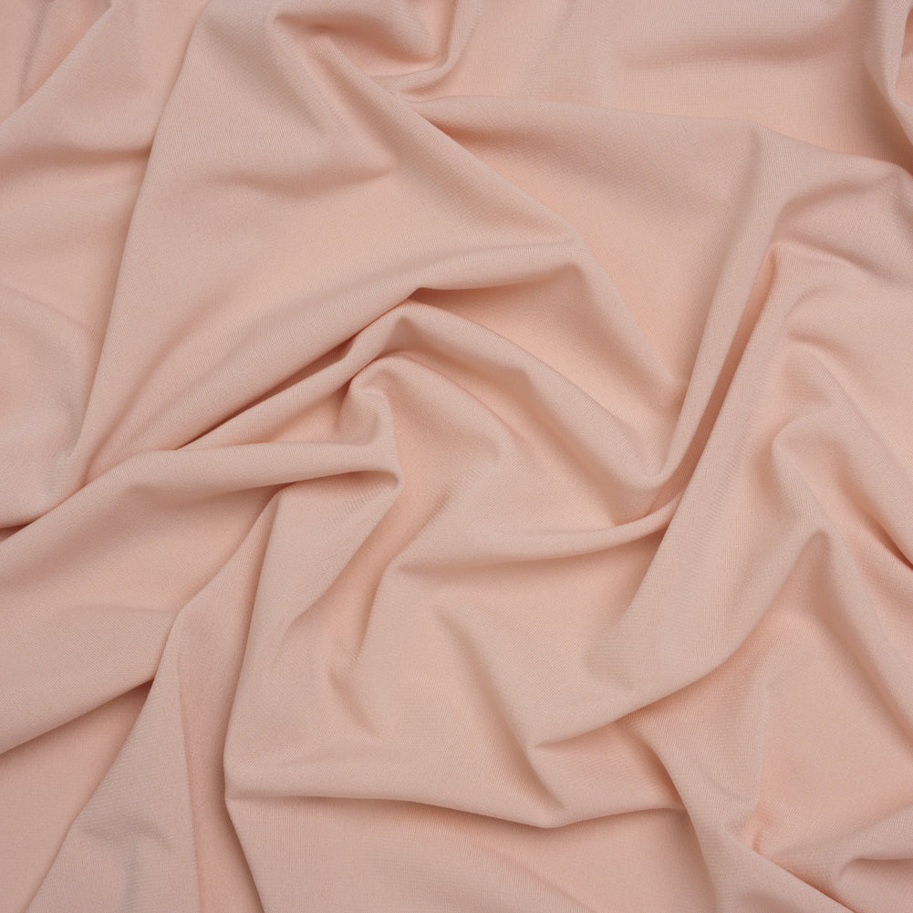 Stretch Polyester Jersey - Rose Smoke - Designer Deadstock