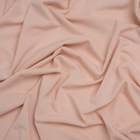 Stretch Polyester Jersey - Rose Smoke - Designer Deadstock