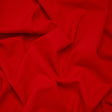 Stretch Polyester Crepe Double Knit - Flame Scarlet - Designer Deadstock