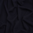 Stretch Polyester Crepe Double Knit - Navy Blue - Designer Deadstock