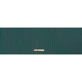 Wool Blend Tweedy Twill - Cerulean Blue, Olive and Dark Green Diamonds