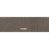 Polyester and Wool Blend Tweed - Tan, Beige and Black Herringbone