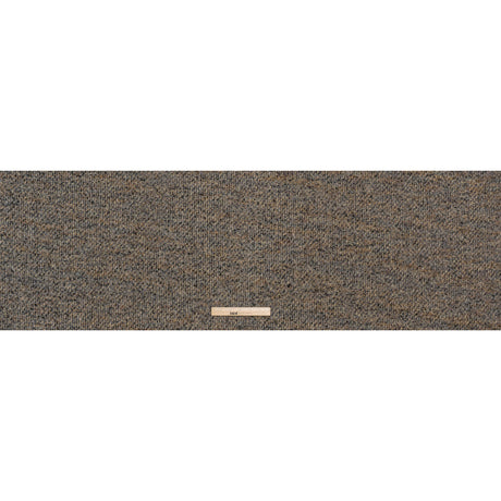 Fuzzy Polyester and Wool Blend Woven Metallic Tweed - Tan, Gray and Gold