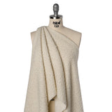 Wool Blend Boucle Tweed - Ivory
