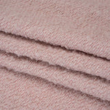 Wool Blend Boucle Tweed - Dusty Pink