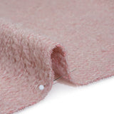 Wool Blend Boucle Tweed - Dusty Pink