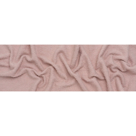Wool Blend Boucle Tweed - Dusty Pink