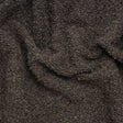 Wool Blend Boucle Tweed - Brown
