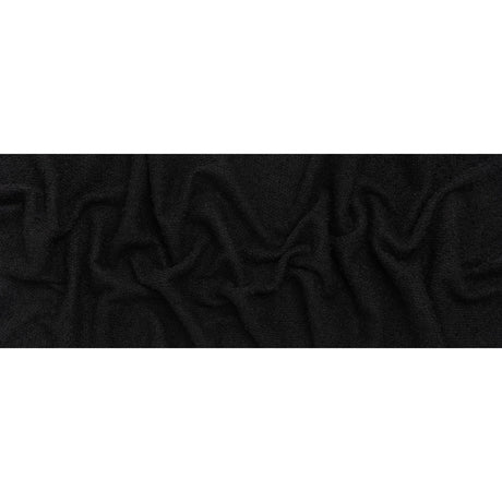 Wool Blend Boucle Tweed - Black