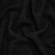 Wool Blend Boucle Tweed - Black