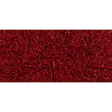 Recycled Polyester All-Over Circular Baby Sequins on Stretch Mesh - Red - Divine Collection