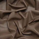 Buttery Faux Leather with Brushed Suede-like Backing - Taupe - Veronica Collection
