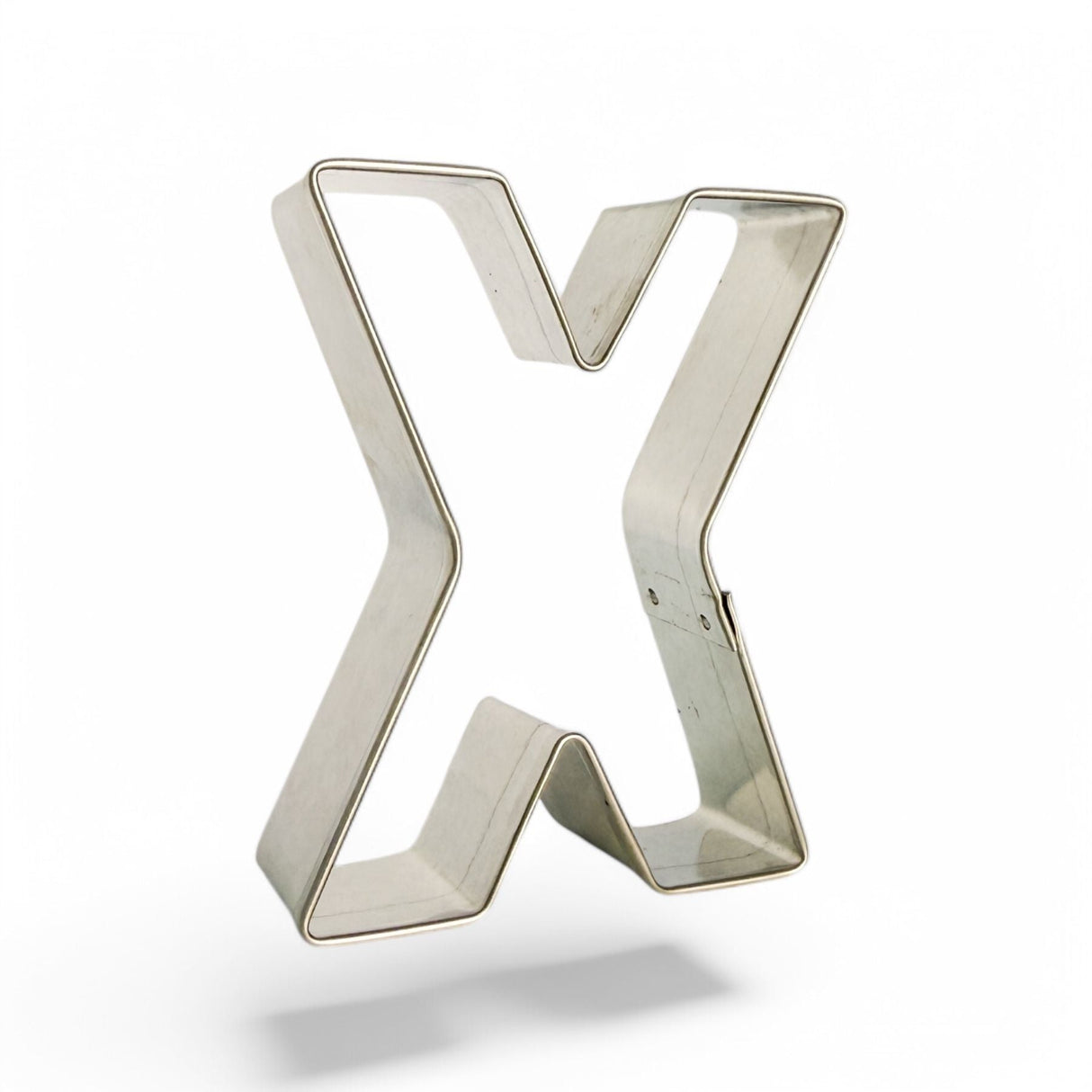 Letter X Tin Cookie Cutter 3 in B0124