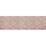 Silk Voile Print - Dusty Rose, Cream and Tan Paisleys and Flowers - Deadstock