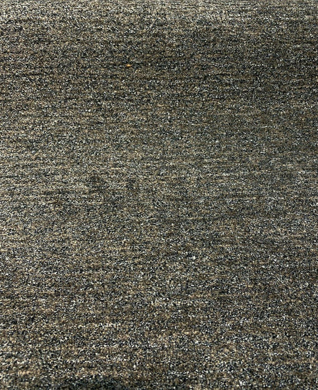 Mesmerize Chenille Upholstery Fabric - Dark Gray, Light Brown, Black Hints, 57" Width (1 Yard)