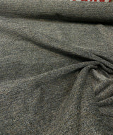 Mesmerize Chenille Upholstery Fabric - Dark Gray, Light Brown, Black Hints, 57" Width (1 Yard)