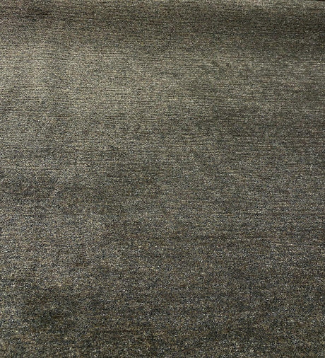 Mesmerize Chenille Upholstery Fabric - Dark Gray, Light Brown, Black Hints, 57" Width (1 Yard)