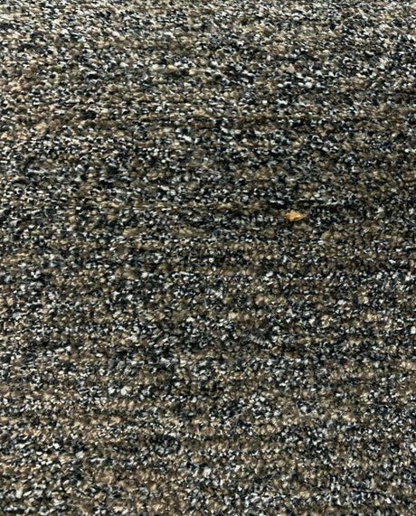 Mesmerize Chenille Upholstery Fabric - Dark Gray, Light Brown, Black Hints, 57" Width (1 Yard)