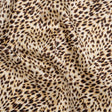 Silk Charmeuse Print - Beige and Brown Little Animal Spots - Deadstock