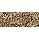 Silk Charmeuse Print - Beige, Brown and Black Leopard Spots - Deadstock