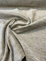 Belgian Chenille Fabric - Bisque Golden Cream, 57" Width (1 Yard)