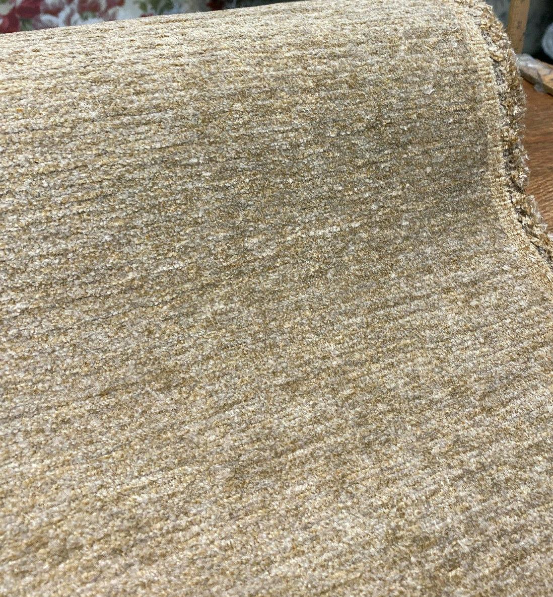 Belgian Chenille Fabric - Bisque Golden Cream, 57" Width (1 Yard)