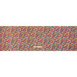 Silk and Cotton Voile Print - Pink, Yellow and Blue Floral - Deadstock