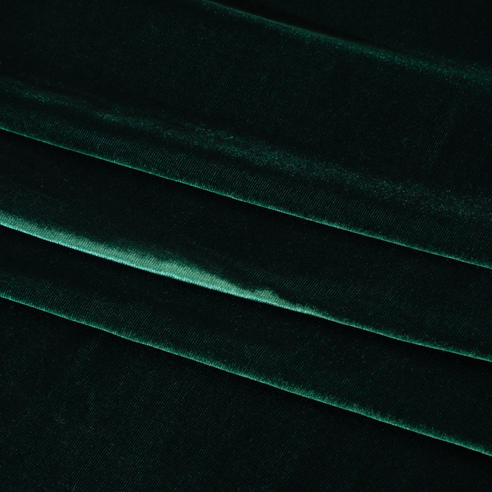 Rayon-Silk Velvet - Hunter Green - Cicero Collection