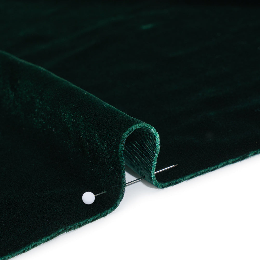Rayon-Silk Velvet - Hunter Green - Cicero Collection